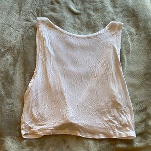 Aerie tank top with open back